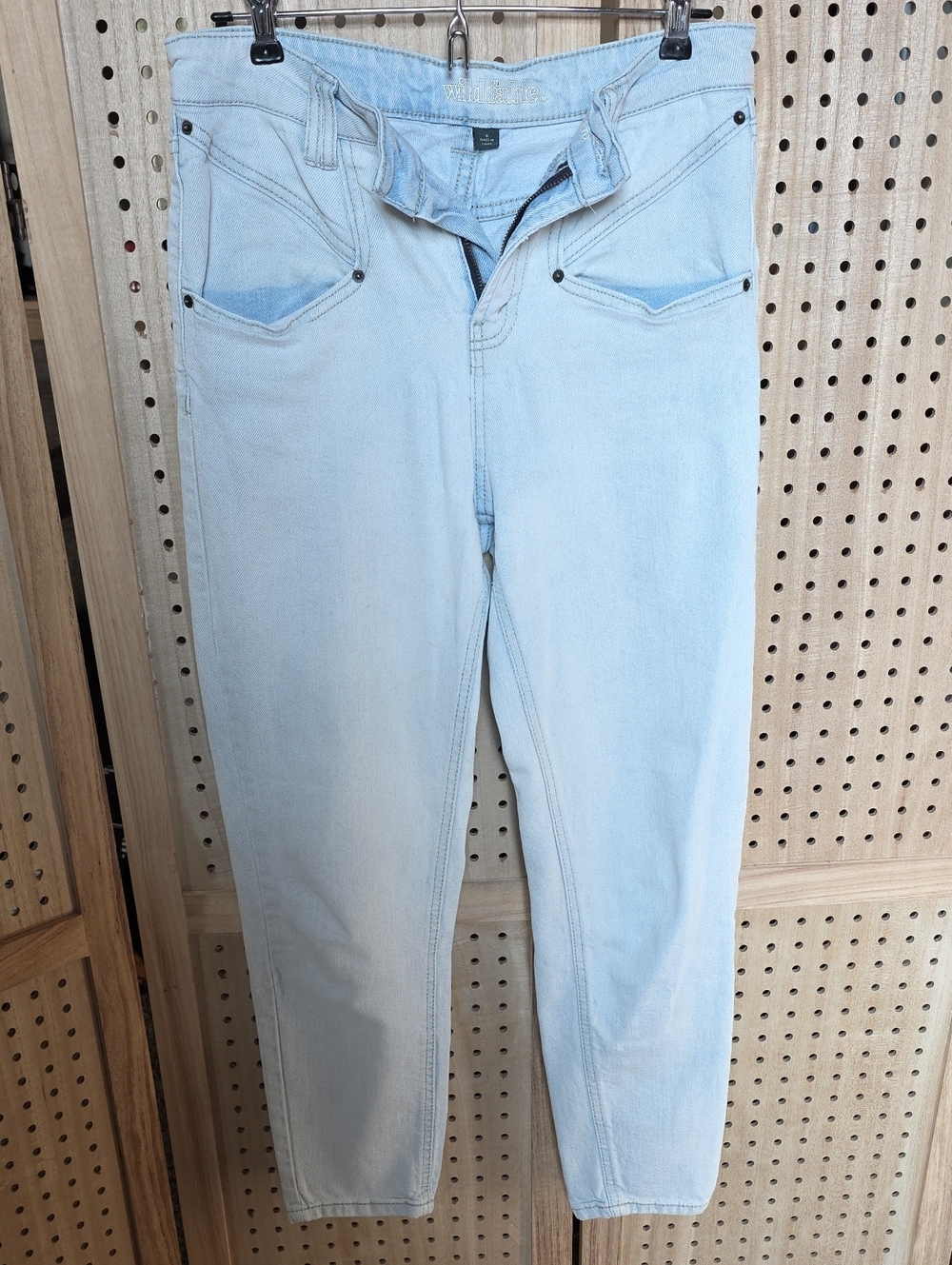 wild fable Light Blue High-Rise Women's Jeans